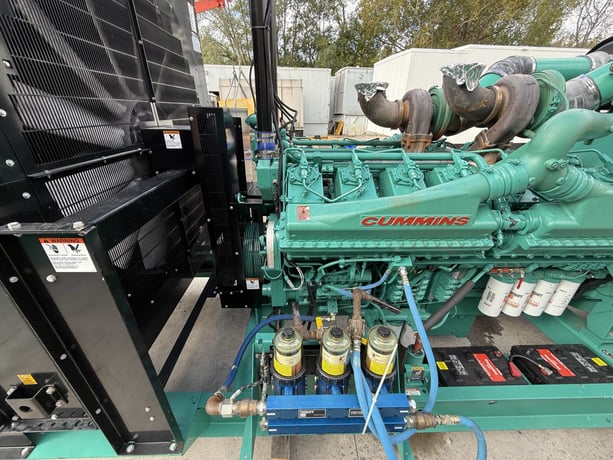 1,500 KW Cummins #DQGAB, diesel generator set, 277/480V., 3-Ph., 60 Hz, standby, 1800 RPM, QSKTA50-GE engine - Image 3