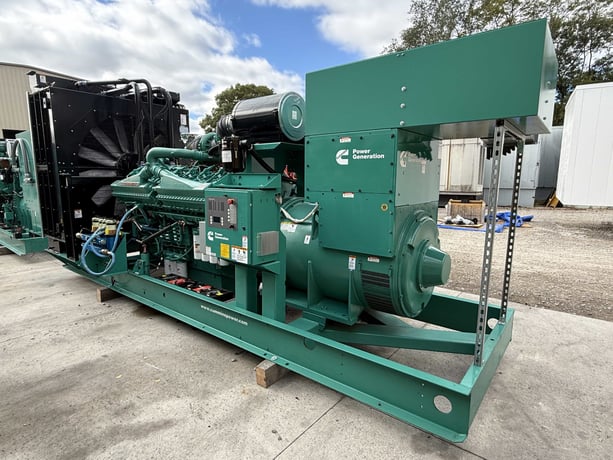 1,500 KW Cummins #DQGAB, diesel generator set, 277/480V., 3-Ph., 60 Hz, standby, 1800 RPM, QSKTA50-GE engine - Image 10