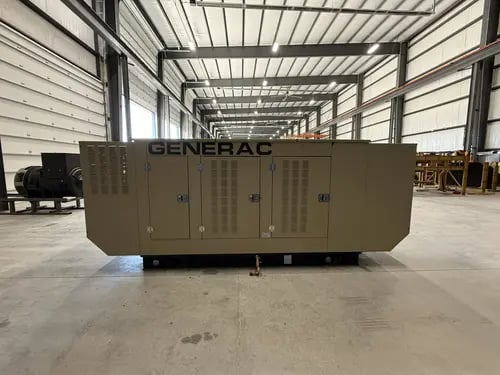 135 KW Generac #10J5705, diesel generator set, 277/480V., 3-Ph., 60 Hz, John Deere 6068HF485T engine, sound - Image 5