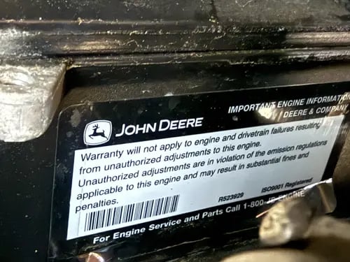 135 KW Generac #10J5705, diesel generator set, 277/480V., 3-Ph., 60 Hz, John Deere 6068HF485T engine, sound - Image 10