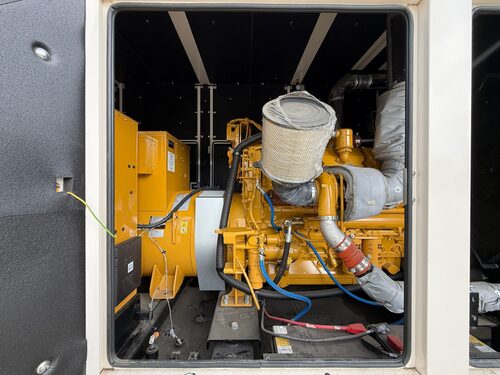 800 KW Caterpillar #D800GC, diesel generator set, 480V., 3-Ph., 60 Hz, standby, 1800 RPM, C27 engine, sound - Image 10