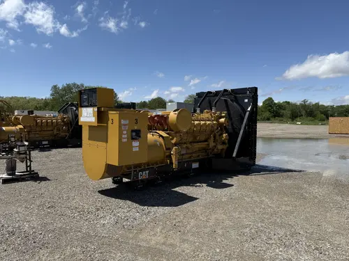 1,250 KW Caterpillar #3512, diesel generator set, 480V., 3-Ph., 60 Hz, standby, 1800 RPM, open skid, 769 - Image 8