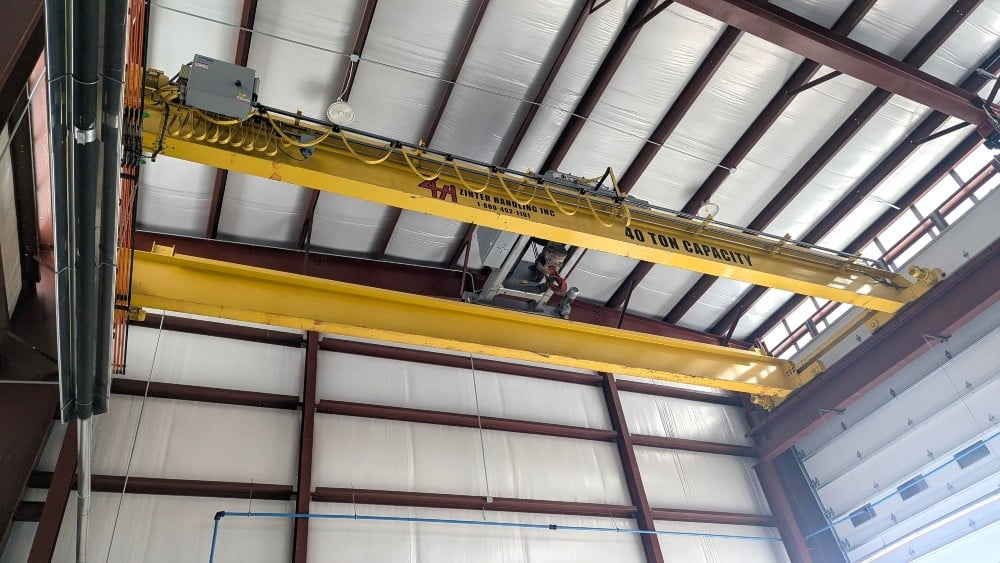 40 Ton, Detroit, 40'2" Span, 28' Lift, Radio, VFD All Motions, 2007 [#2166] - Image 2