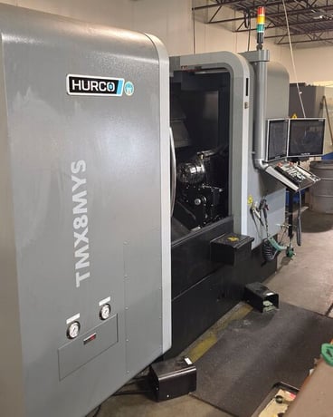 Hurco #TMX8MYSI, CNC Lathe, Y-axis Turret, Sub Spindle, Live Tool, 800 hours, 2023 - Image 2
