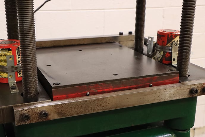 30 Ton, Carver #2629, hydraulic press, 10" stroke - Image 4
