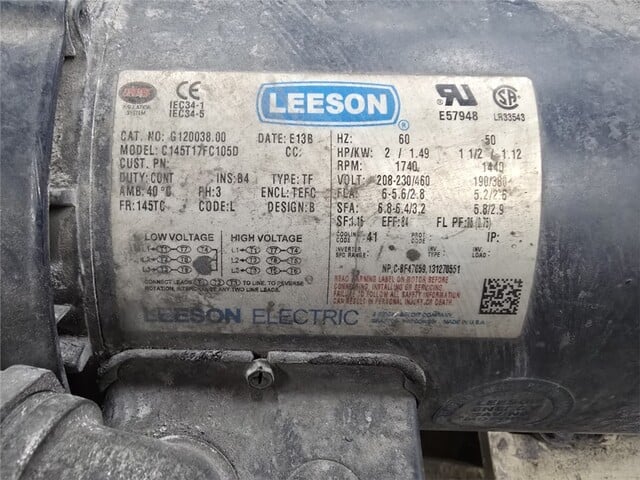 560 LB IMS #TBD1500, Dual Drum Tumbler, (2) 55 Gallon Drum Capacity, 2 HP, 230-460 V. - Image 8