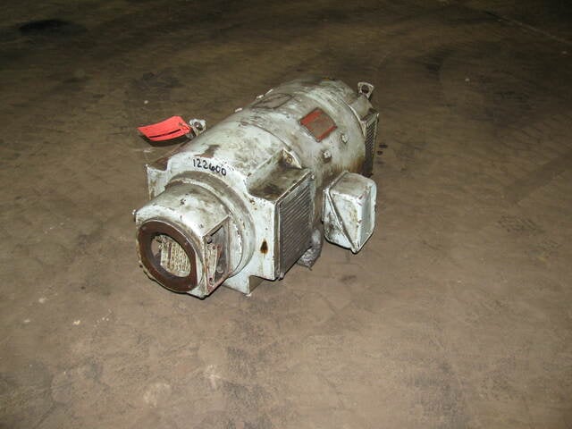 15 HP 1750 RPM General Electric, Frame 287AT, 240 Volts, DPFC, Shunt, DC Motor - Image 1