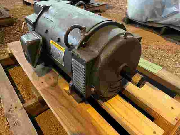 20 HP 1750/2300 RPM Baldor, Frame 259AT, 240 Volts, DPFG, Compound, DC Motor - Image 2