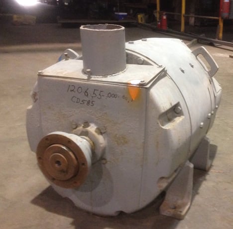 40 HP 400/1200 RPM General Electric, Frame 585AS, 240 Volts, DPFG-SV, Shunt, DC Motor - Image 1