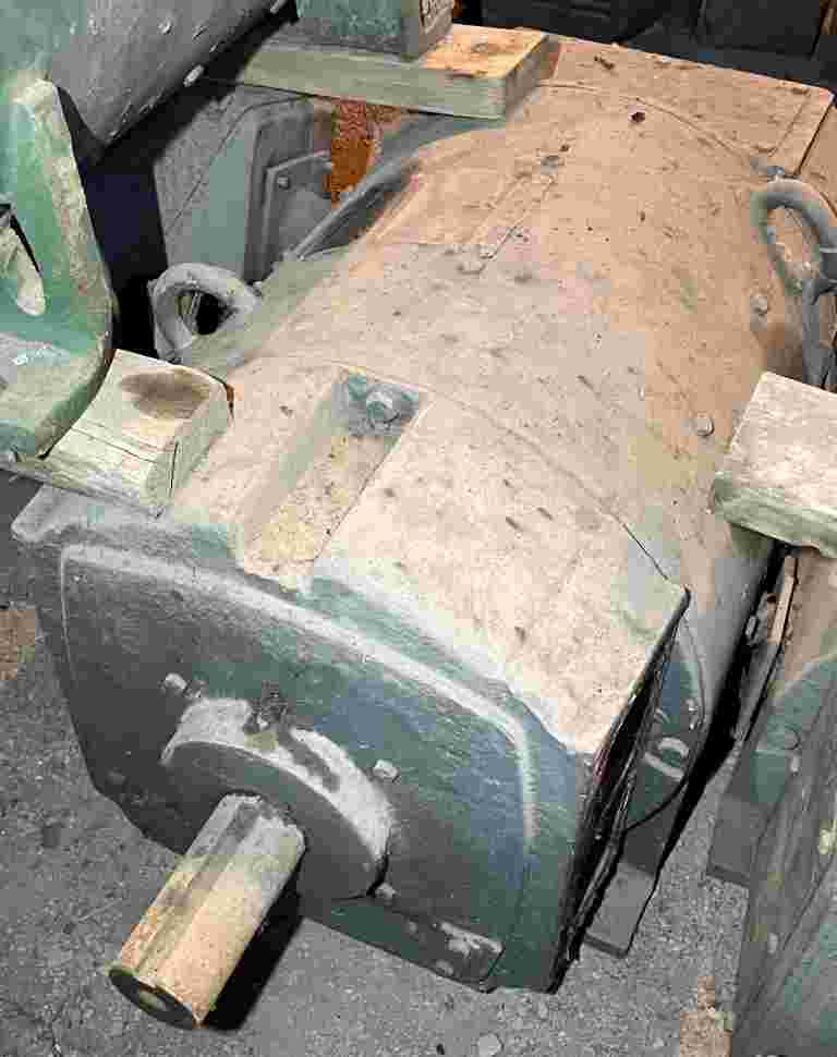 60 HP 1150/2000 RPM General Electric, Frame 407AT, 240 Volts, DPFG, Stab Shunt, DC Motor - Image 2