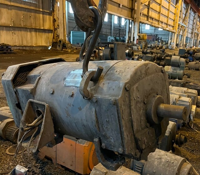 7 HP 1150/2000 RPM Siemens, Frame 259ATY, 240 Volts, TEFC, Shunt, DC Motor - Image 2