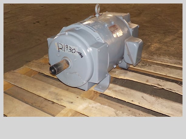 7 HP 1750 RPM General Electric, Frame 258AT, 230 Volts, TENV, Shunt, DC Motor 5 available) - Image 1