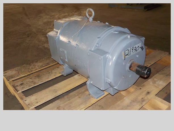 7 HP 1750 RPM General Electric, Frame 258AT, 230 Volts, TENV, Shunt, DC Motor 5 available) - Image 2