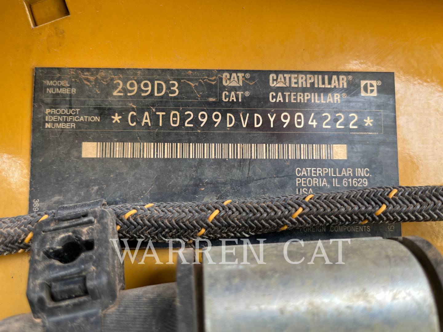 Caterpillar 299D3 C3H2, 3095 hours, S/N: DY904222, 2021 - Image 6