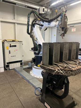 TRUMPF TruLaser-5020, Robotic Laser Welding Cell, 1143 laser hours, 340 robot hours, 2014 - Image 5