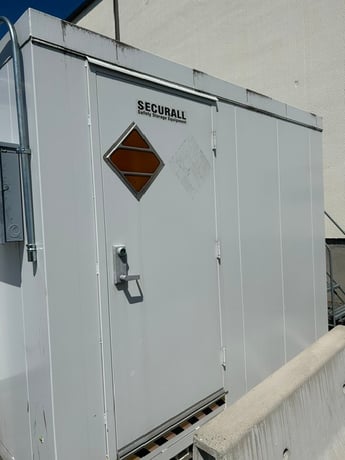 Securall #AGBL-1600, Outdoor Safety Storage Building - HVAC, Ventilation, Electrical & 289 Gal Containment (2 - Image 1