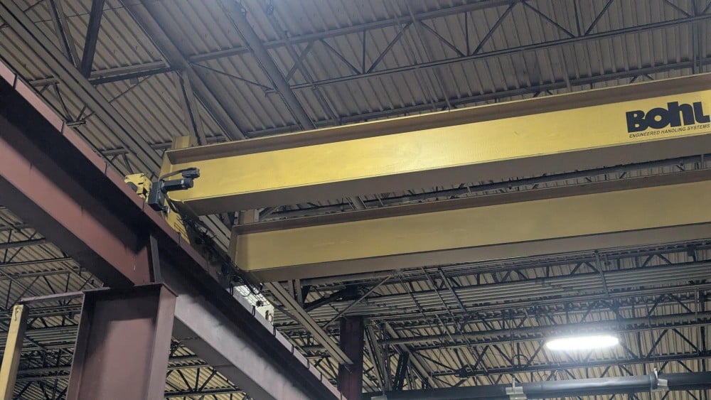 25/15 Ton, R & M, 34' 0" Span, 26' Lift, Pendant Control, VFD Bridge/Trolleys, 2012 [#2759] - Image 4