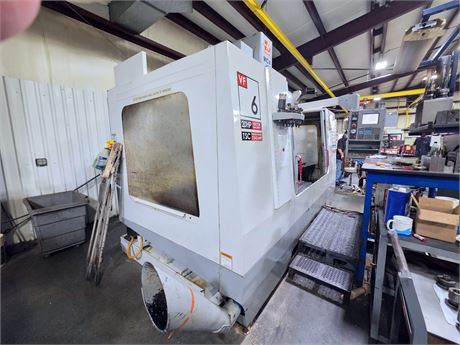 Haas #VF-6, CNC Vertical Machining Center, 64" X, 32" Y, 30" Z, 64" x 28" table, 20 HP, 7500 RPM, CAT 40, 24 - Image 4