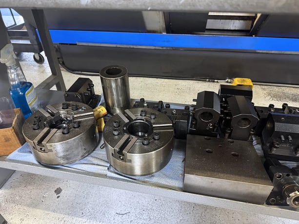 Hwacheon #T2-2T-YSMC, 7-Axis CNC Lathe, 8.27" X, 2" Y, 23.62" Z, 20.4" swing, 14.17" turning diameter, 5 HP - Image 6