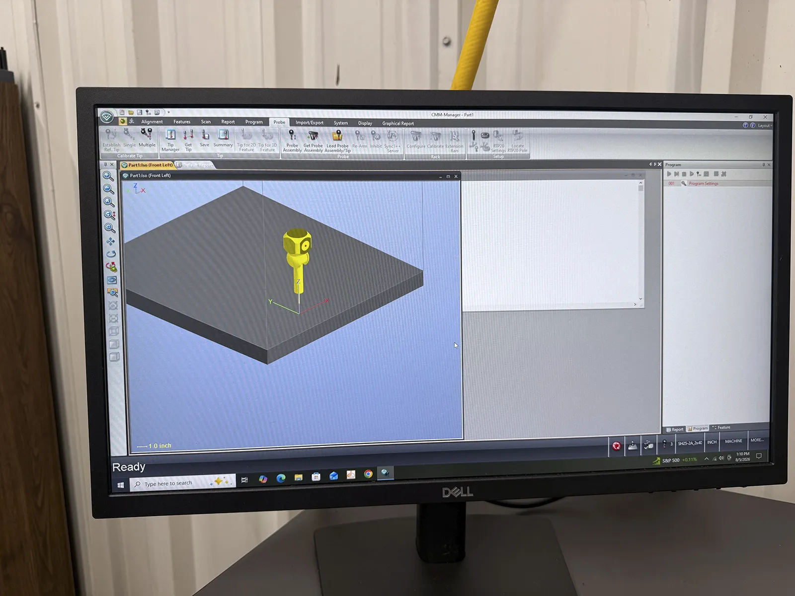 Mitutoyo #Crysta-Apex-5.7.4, Coordinate Measuring Machine, 19.68" X, 27.55" Y, 15.75" Z, 25.12" x 45.67" - Image 10