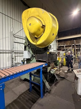 75 Ton, Minster #7D-101, Die-Namic OBI Press, 4" stroke, 21" shut height, 3.75" adjustment, 36" x 24" bed, 15 - Image 1