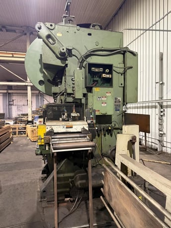 75 Ton, Minster #7D-101, Die-Namic OBI Press, 4" stroke, 21" shut height, 3.75" adjustment, 36" x 24" bed, 15 - Image 2