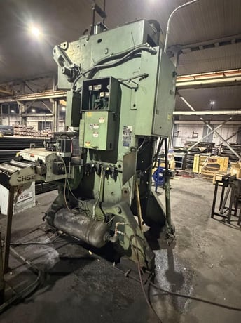 75 Ton, Minster #7D-101, Die-Namic OBI Press, 4" stroke, 21" shut height, 3.75" adjustment, 36" x 24" bed, 15 - Image 3