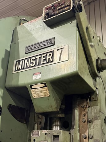 75 Ton, Minster #7D-101, Die-Namic OBI Press, 4" stroke, 21" shut height, 3.75" adjustment, 36" x 24" bed, 15 - Image 4