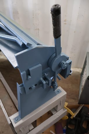 16 gauge x 4' Roper Whitney #U416, Box & Pan Finger Brake, 4" box depth, 1.25" beam lift, (16) fingers, 1993 - Image 10