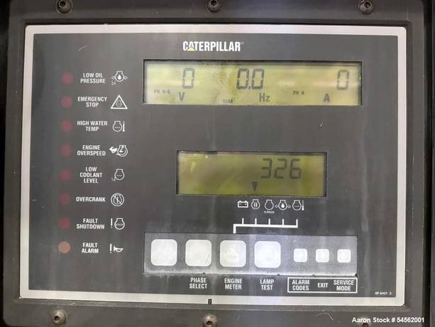 800 KW Caterpillar, Diesel Generator, #3412 engine, 480 Volts, 276 hours, 2006 - Image 9