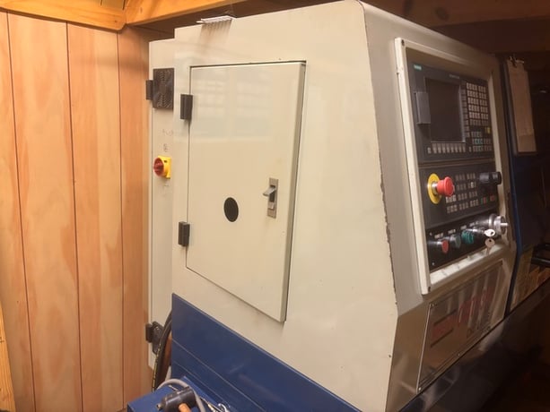 Bolton Tools #CBT-1340, CNC Lathe, 12-9/16" swing, 39-3/8" centers, 1-1/2" bore, 2500 RPM, 4 HP, 4 station - Image 3