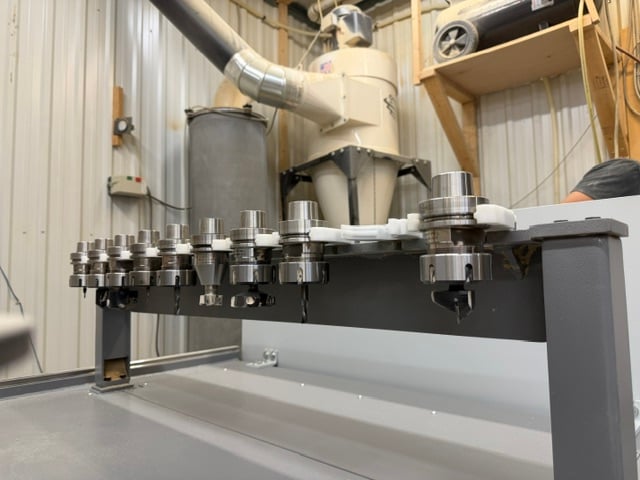 Biesse #Rover-1224-FT, CNC Router, 5' x12' table, 12 HP, 24000 RPM, 2019 - Image 7
