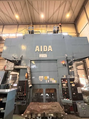 1200 Ton Aida #CFT-1000, Cold Forging Press, 250mm stroke, 20-35 SPM, 2004 - Image 1