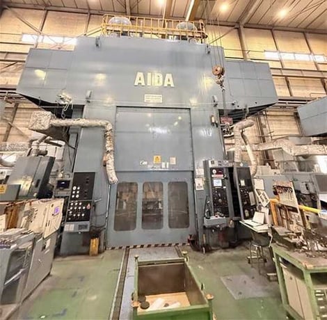2000 Ton Aida, Cold Forging Press, 300-400mm stroke, 15-30 SPM, 2004 - Image 1