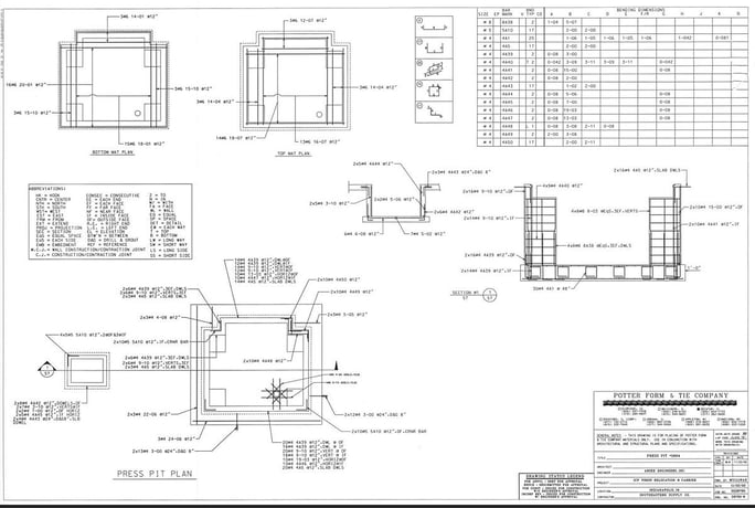 300 Ton, USI Clearing #S4-300-144-72, 4-Point Eccentric Geared Mechanical Stamping Press, 12" Stroke, 34" - Image 5