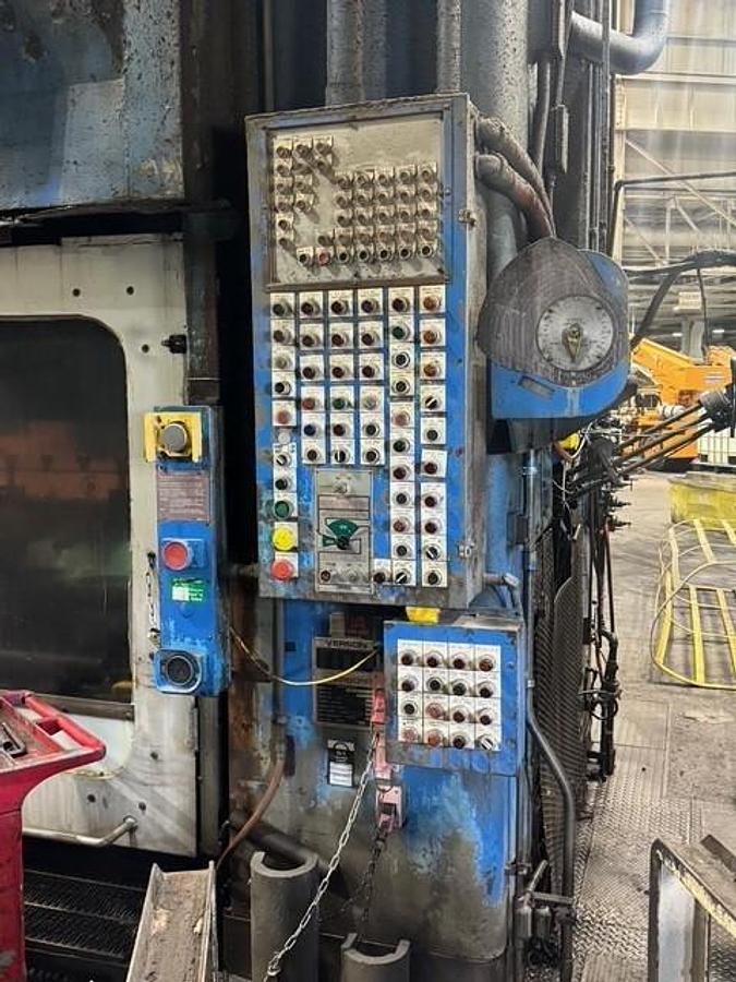 1500 Ton, Verson #T-SE2-1500-96-54, Transmat Straight Side Double Crank Press, 96" x54" Bed, 24" Stroke, 54" - Image 4