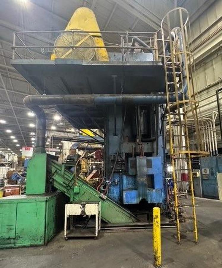 1500 Ton, Verson #T-SE2-1500-96-54, Transmat Straight Side Double Crank Press, 96" x54" Bed, 24" Stroke, 54" - Image 6