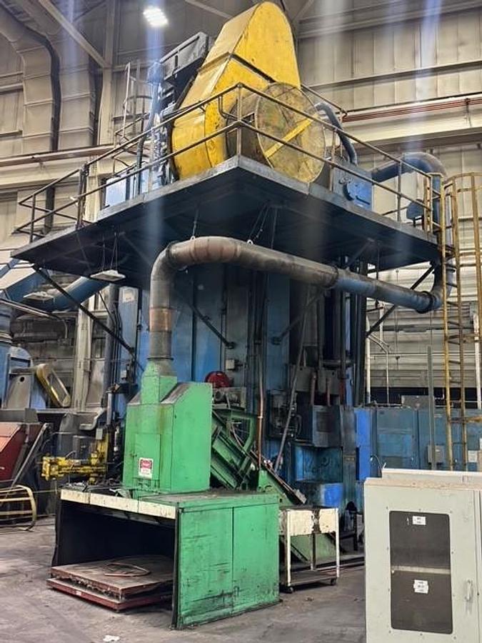 1500 Ton, Verson #T-SE2-1500-96-54, Transmat Straight Side Double Crank Press, 96" x54" Bed, 24" Stroke, 54" - Image 8