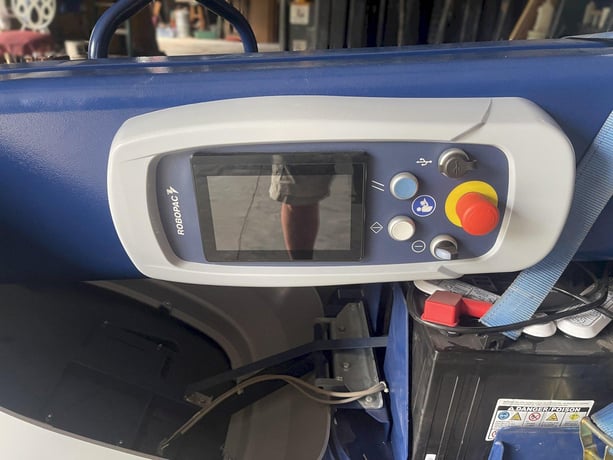 Robopac #Robot-S7, pallet stretch wrapper, 110" max load height, 30 loads/hr., 20" or 30" film width - Image 3