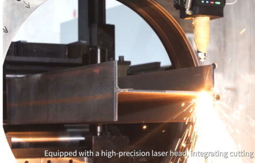Gator #Hawk-1000, 5-Axis CNC profile laser, 20,000 watt max resonator, chiller, nesting software, new - Image 2