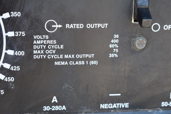Miller #SRH-444, CC/DC arc welding machine - Image 5