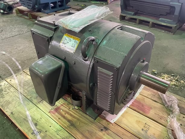 60 HP 1800 RPM Baldor Reliance, Frame 365/6AT, DPFVBB, 500 VA, 300/150 VF, New Surplus - Image 1