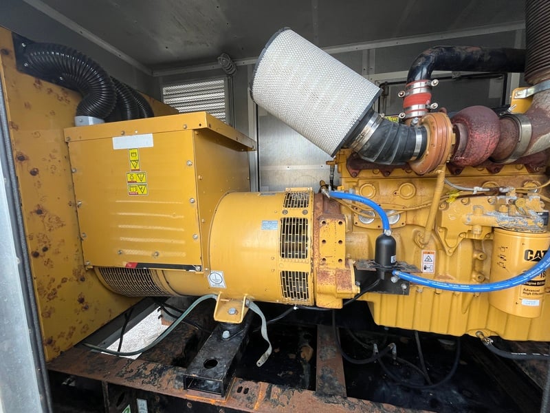 300 KW Caterpillar #C9, diesel generator set, 277/480 Volts, 418 hours, 1800 RPM, EPA Tier 1, weatherproof - Image 7