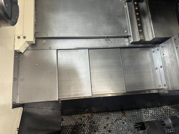 Hyundai Wia #SE2200LSYA, 5-Axis CNC Lathe, 23.6" swing, 22" centers, 11.8" turning diameter, 8" chuck, 2.6" - Image 8