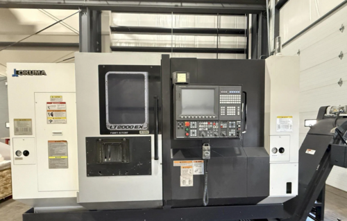 Okuma #LT2000-EX, 6-Axis CNC Lathe, 8.07" X, 27.56" Z, 15.7" swing, 38.5" centers, 8.28" turning diameter, 8" - Image 1