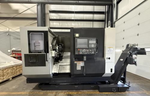 Okuma #LT2000-EX, 6-Axis CNC Lathe, 8.07" X, 27.56" Z, 15.7" swing, 38.5" centers, 8.28" turning diameter, 8" - Image 2