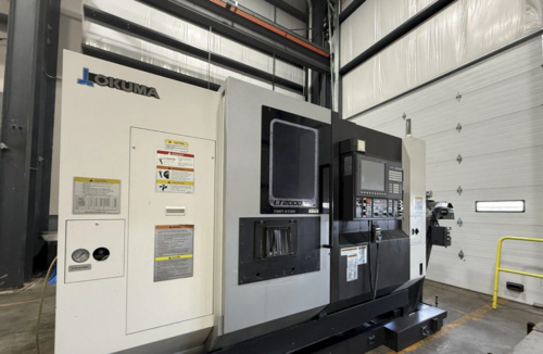 Okuma #LT2000-EX, 6-Axis CNC Lathe, 8.07" X, 27.56" Z, 15.7" swing, 38.5" centers, 8.28" turning diameter, 8" - Image 4