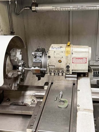 Milltronics #ML-18, CNC Lathe, 18.7" swing, 60" machining length, 2.5" bar, 15 HP, 2600 RPM, tailstock - Image 5