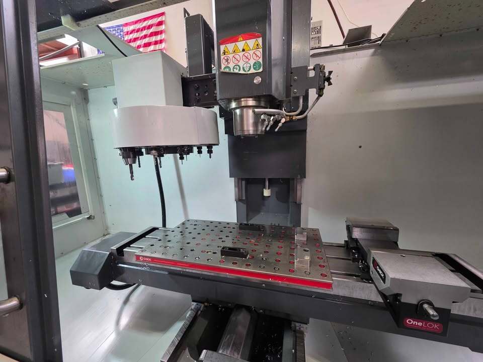 Haas #TM-2P, 3-Axis CNC Vertical Machining Center, 40" X, 16" Y, 16" Z, 57.75" x 10.5" table, 7.5 HP, 10,000 - Image 2
