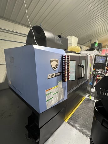 DN Solutions #SVM-5100L, 4-Axis CNC Vertical Machining Center, 50" X, 20" Y, 20" Z, 25 HP, 12,000 RPM, CAT - Image 1